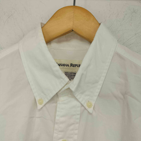 バナナリパブリック BANANA REPUBLIC 長袖ボタンダウンシャツ メンズ import:M