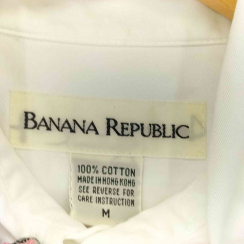 バナナリパブリック BANANA REPUBLIC 長袖ボタンダウンシャツ メンズ import:M