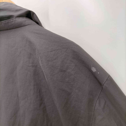 エディーバウアー Eddie Bauer WEATHEREDGE 比翼 ジップアップ スタンドカラー ジャケット メンズ import:L