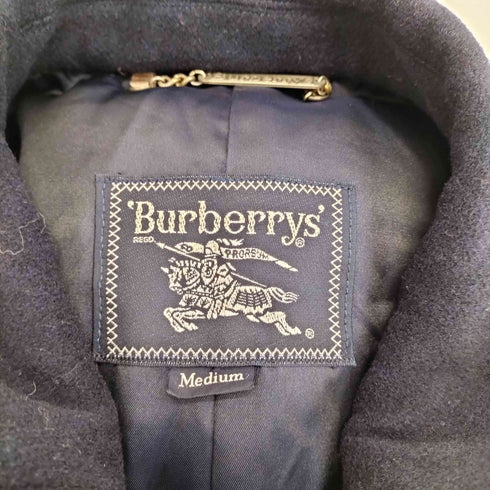 バーバリーズ BURBERRYS ウールハーフコート メンズ M