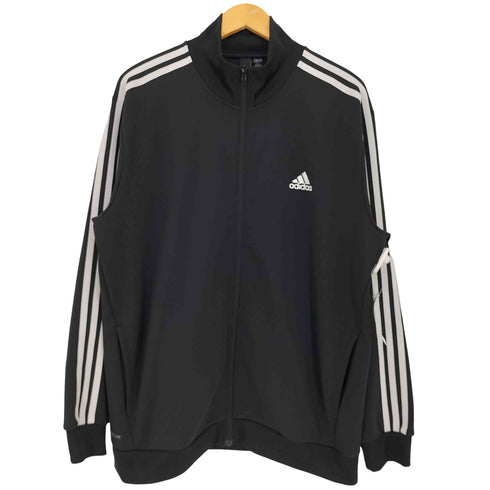 アディダス adidas スリーストライプス レギュラーフィット ダブルニット トラックトップ メンズ 3XL