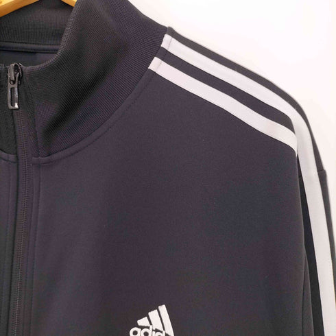 アディダス adidas スリーストライプス レギュラーフィット ダブルニット トラックトップ メンズ 3XL