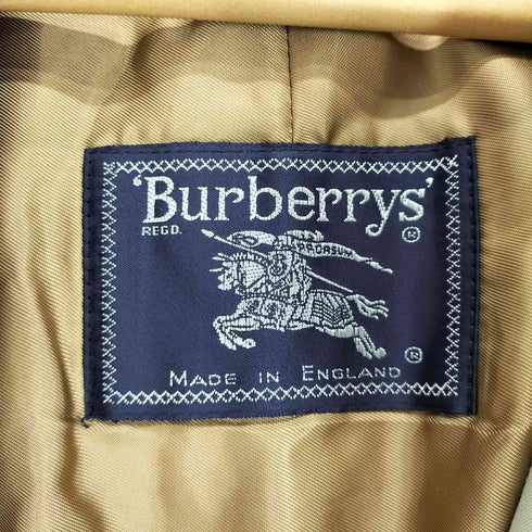 バーバリーズ BURBERRYS MADE IN ENGLAND ライナー付き裏地ノヴァチェックステンカラーコート メンズ