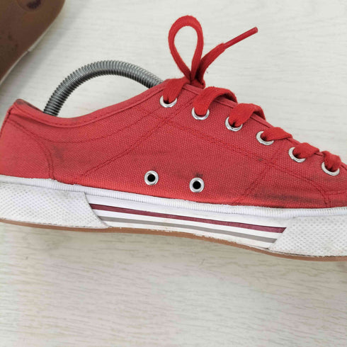フレッドペリー FRED PERRY ロゴ刺繍 キャンバス ローカットスニーカー メンズ JPN:26