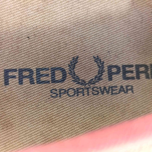 フレッドペリー FRED PERRY ロゴ刺繍 キャンバス ローカットスニーカー メンズ JPN:26