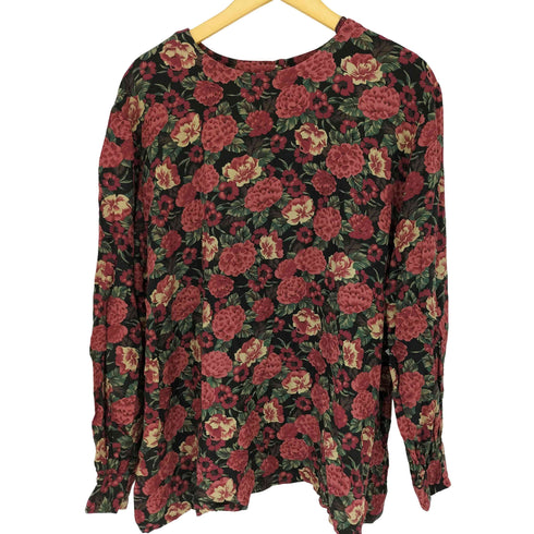 ペンドルトン PENDLETON country sophisticates USA製 花柄 ブラウス レディース