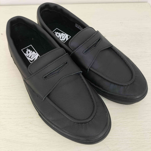 バンズ VANS ローファー BLACK/BLACK メンズ JPN:28.5