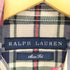 ラルフローレン RALPH LAUREN チェック柄 エルボーパッチ 長袖チェックシャツ レディース JPN:2