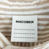 マコバ macober ストライプシャツ レディース