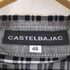 カステルバジャック CASTELBAJAC ロゴ刺繍 切替半袖シャツ メンズ 48