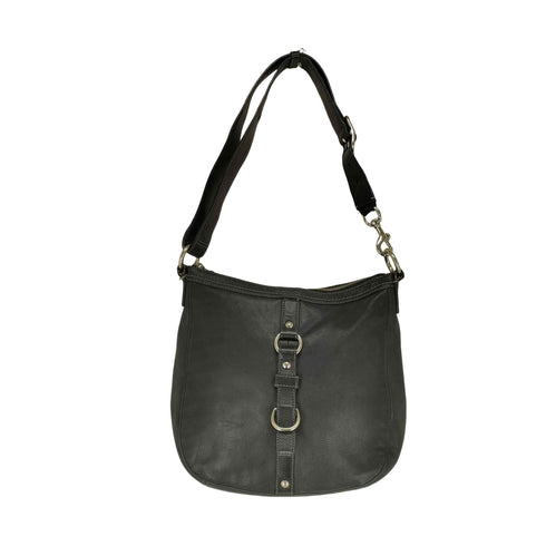 コーチ COACH オールレザーショルダーバッグ レディース