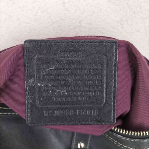 コーチ COACH オールレザーショルダーバッグ レディース