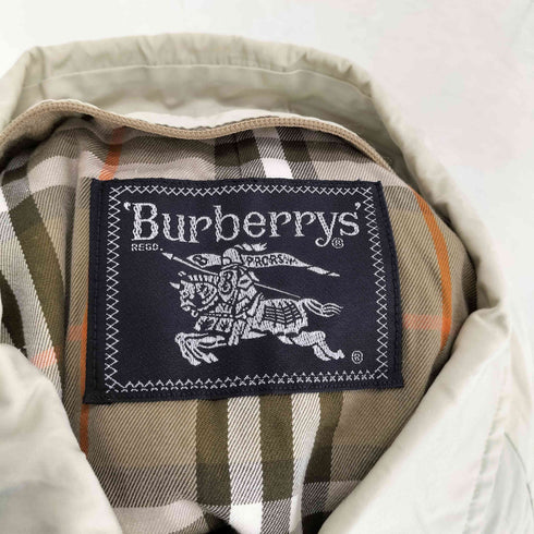 バーバリーズ BURBERRYS 裏地チェックステンカラーコート メンズ 160