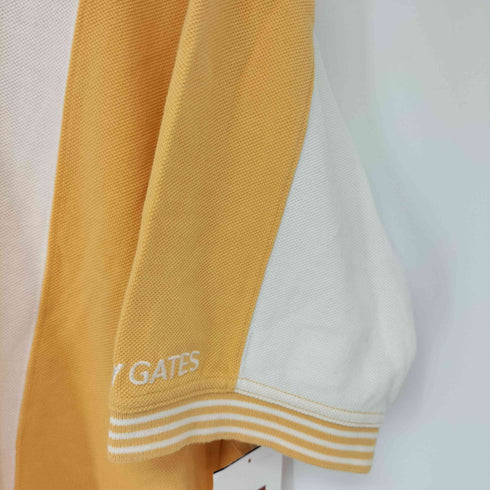 パーリーゲイツ PEARLY GATES 刺繍ロゴ 鹿の子ポロシャツ メンズ L
