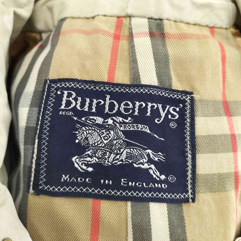 バーバリーズ BURBERRYS MADE IN ENGLAND 裏地ノヴァチェックトレンチコート レディース