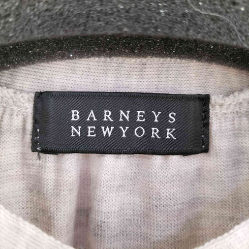 バーニーズニューヨーク BARNEYS NEWYORK ウールクルーネックカーディガン レディース