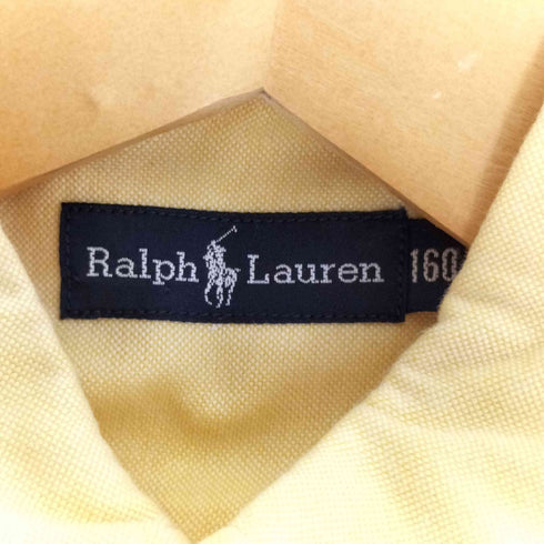 ラルフローレン RALPH LAUREN ポニー刺繍 ボタンダウンシャツ レディース 160