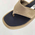 ザラ ZARA サテンフラットプラットフォームサンダル レディース 36