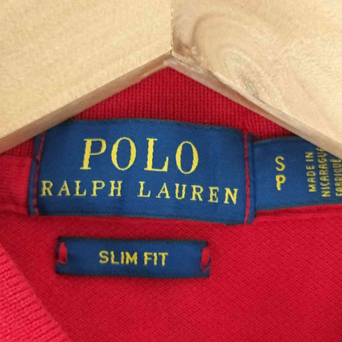 ポロラルフローレン POLO RALPH LAUREN SLIM FIT ポニー刺繍 ポロシャツ レディース 160