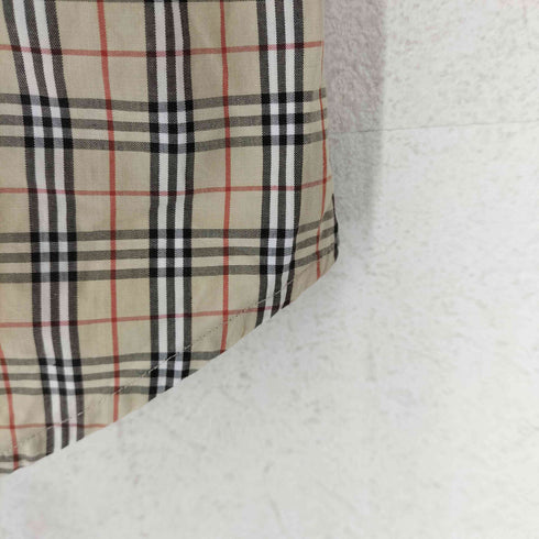 バーバリーブルーレーベル BURBERRY BLUE LABEL 騎士刺繍ノヴァチェックシャツ レディース 38