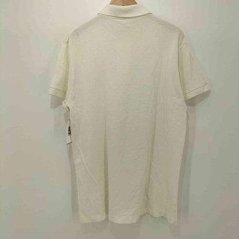 シュミーズラコステ CHEMISE LACOSTE 80S フランス製 ワンポイントロゴ刺繍 S/S 鹿の子シャツ メンズ