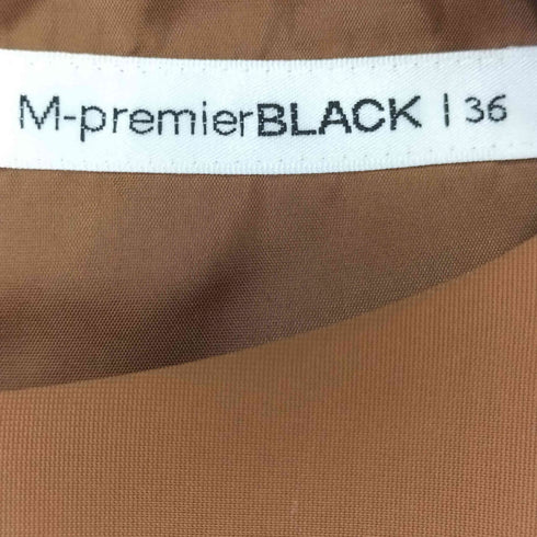 エムプルミエブラック M-premier BLACK ノースリーブワンピース レディース 36