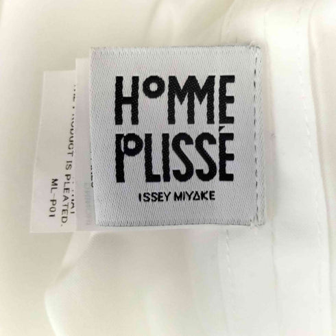 オムプリッセイッセイミヤケ HOMME PLISSE ISSEY MIYAKE 23SS ポリエステル バンドカラーシャツ メンズ JPN:3