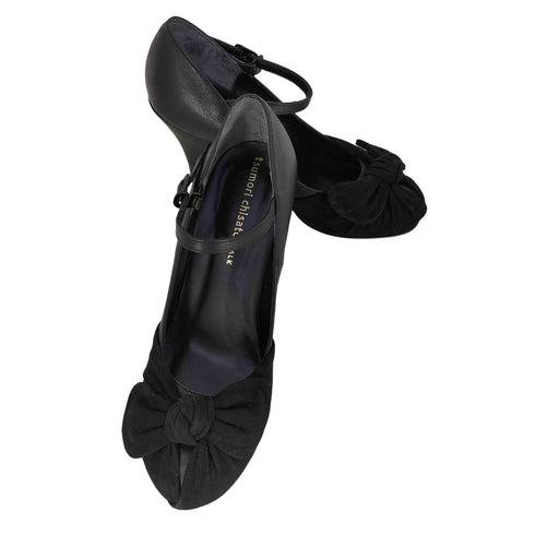 ツモリチサトウォーク tsumori chisato walk リボン ストラップ ハイヒール パンプス レディース JPN:23.5