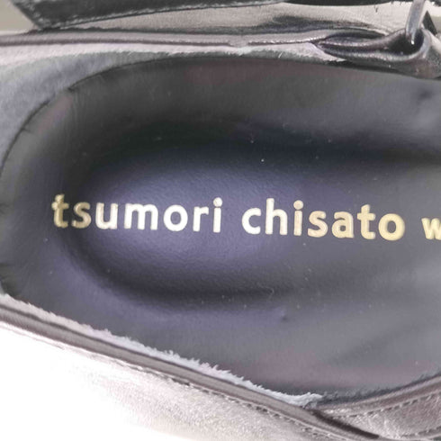 ツモリチサトウォーク tsumori chisato walk リボン ストラップ ハイヒール パンプス レディース JPN:23.5
