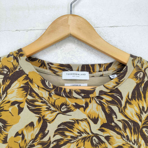トゥモローランド TOMORROWLAND ボタニカル柄Tシャツ メンズ M
