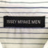 イッセイミヤケメン ISSEY MIYAKE MEN 11AW 黒タグ コットン ストライプ レギュラーカラー シャツ メンズ JPN:3