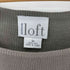 LOFT シルク S/S リブカットソー レディース import:M