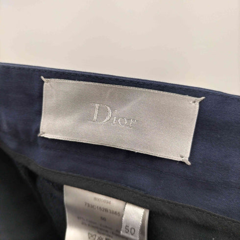 ディオールオム Dior HOMME BEE刺繍 ストレッチコットン ハーフショートパンツ メンズ 50