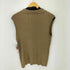 LEILE シルク混 S/S ノースリーブ レディース import:L