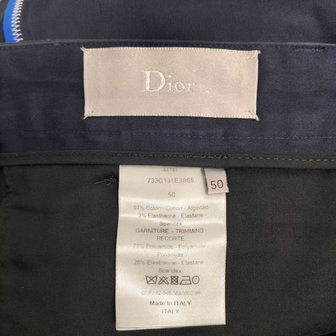 ディオールオム Dior HOMME ステッチ デザイン ショーツ ハーフパンツ メンズ 50