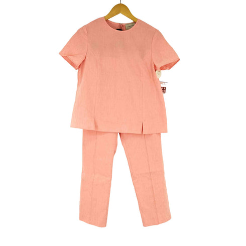 ユナイテッドアローズ UNITED ARROWS リネン セットアップS/S ブラウス スラックス レディース