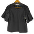 エムプルミエブラック M-premier BLACK カットワーク切替 S/S ブラウス レディース 38