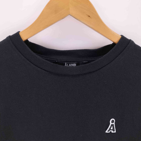 ALAND ワンポイント刺繍S/S Tシャツ メンズ import:L