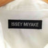 イッセイミヤケ ISSEY MIYAKE 02AW 黒タグ 縮絨加工 フラップポケット コットン レギュラーカラー シャツ メンズ JPN:3
