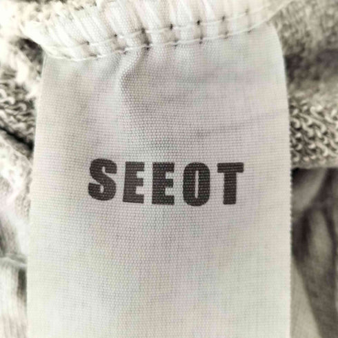 SEEOT スウェットワイドパンツ メンズ