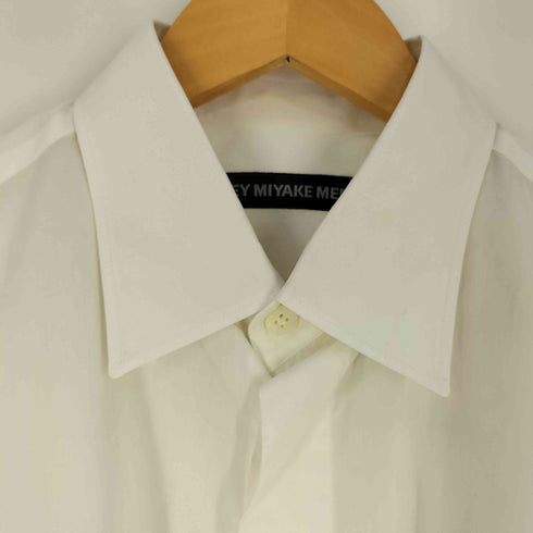イッセイミヤケメン ISSEY MIYAKE MEN 16AW 黒タグ 比翼ボタン コットン レギュラーカラー シャツ メンズ JPN:3