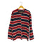 イッセイミヤケ ISSEY MIYAKE 00s 黒タグ 再構築 ボーダー ロングスリーブTシャツ メンズ