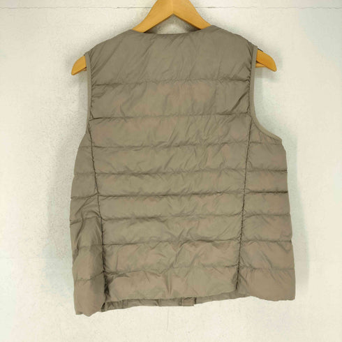 ムジルシリョウヒン 無印良品 軽量ダウンノーカラーベスト(帯電防止裏地) レディース JPN:XL