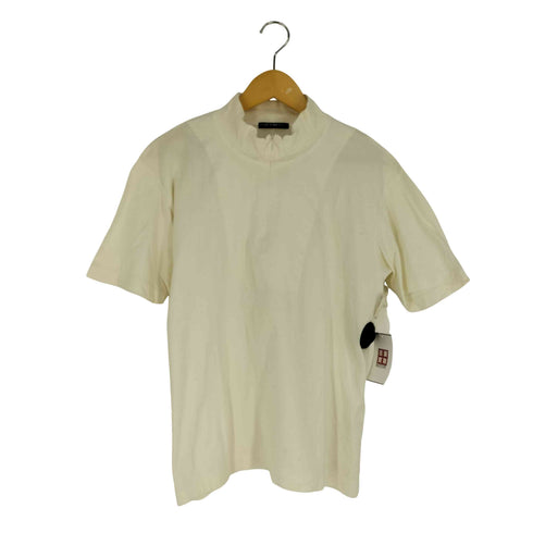 イッセイミヤケホワイトレーベル ISSEY MIYAKE WHITE LABEL 14SS 黒タグ ハーフジップ ハイネック Tシャツ メンズ JPN:3