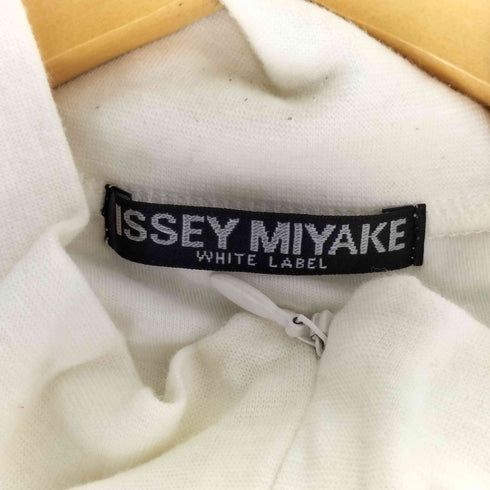 イッセイミヤケホワイトレーベル ISSEY MIYAKE WHITE LABEL 14SS 黒タグ ハーフジップ ハイネック Tシャツ メンズ JPN:3