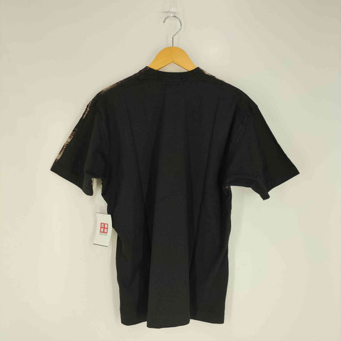 イッセイミヤケメン ISSEY MIYAKE MEN 12SS 黒タグ ブリーチ加工 クルーネックTシャツ メンズ FREE
