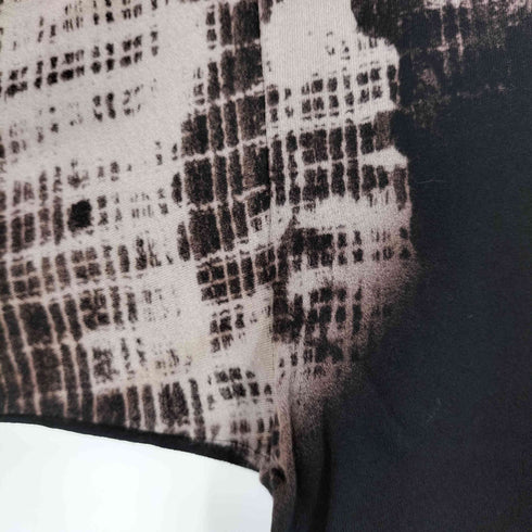 イッセイミヤケメン ISSEY MIYAKE MEN 12SS 黒タグ ブリーチ加工 クルーネックTシャツ メンズ FREE