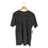 イッセイミヤケメン ISSEY MIYAKE MEN 17AW 黒タグ 製品染め 霜降り ニット Tシャツ メンズ JPN:3