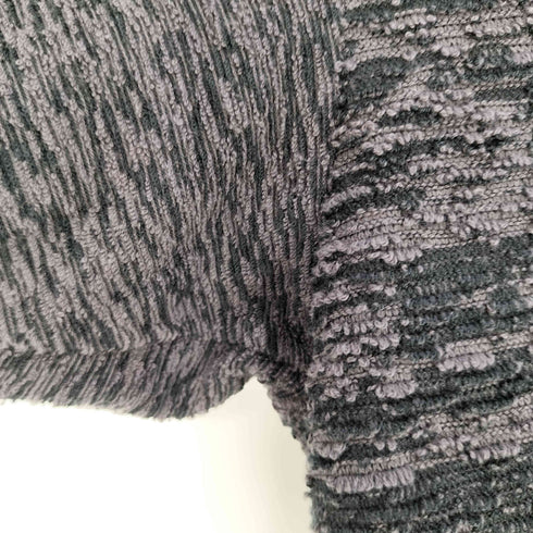 イッセイミヤケメン ISSEY MIYAKE MEN 17AW 黒タグ 製品染め 霜降り ニット Tシャツ メンズ JPN:3
