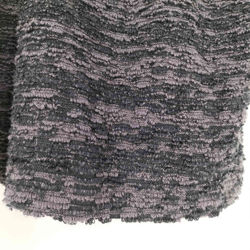 イッセイミヤケメン ISSEY MIYAKE MEN 17AW 黒タグ 製品染め 霜降り ニット Tシャツ メンズ JPN:3